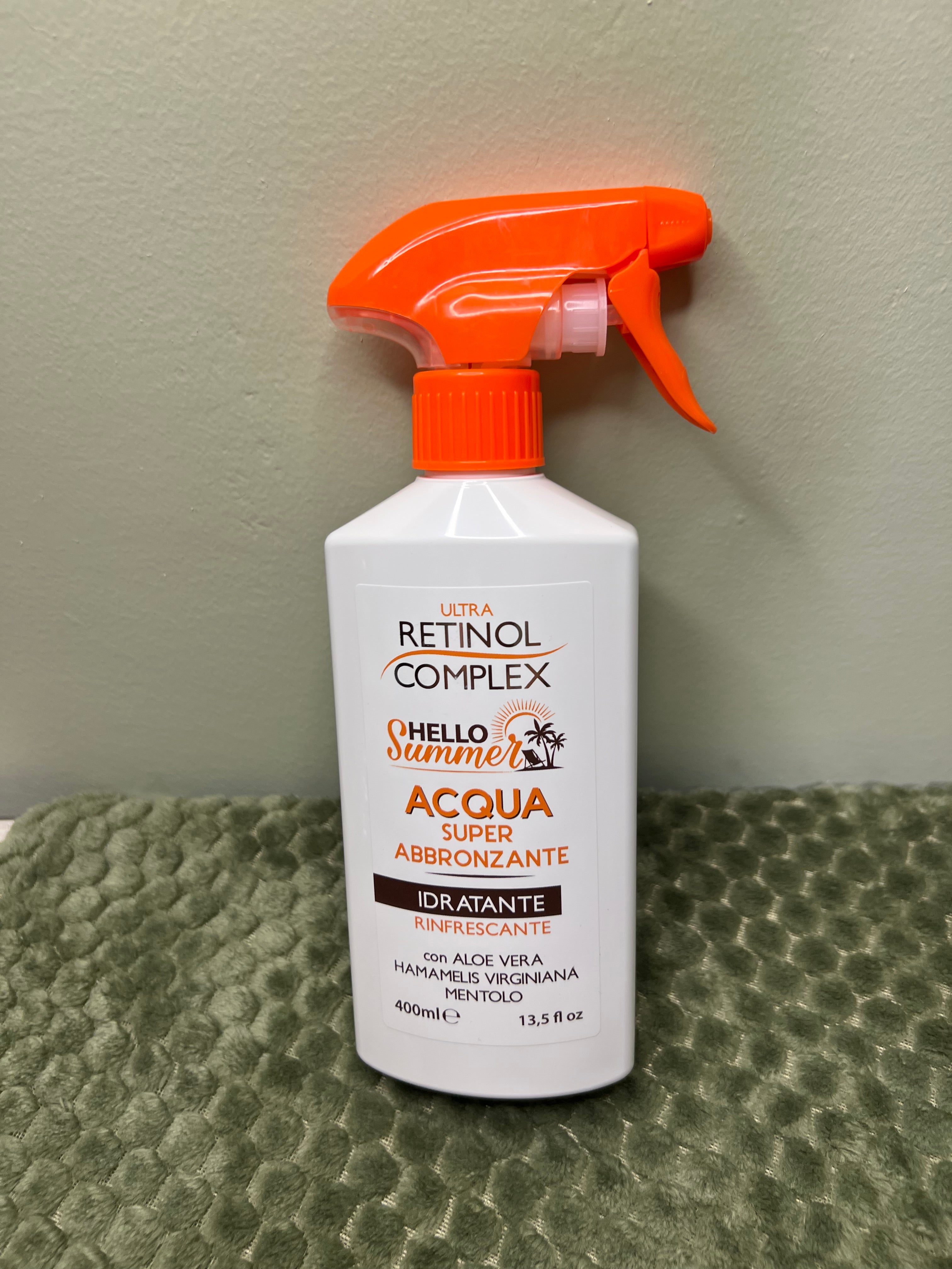 AGUA BRONCEADORA ULTRA RETINOL