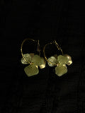 PENDIENTES FLORAL HOOPS