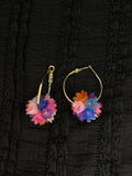 PENDIENTES FLORAL RAINBOW